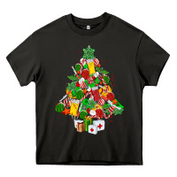 Asphalt nurse christmas tree Heavy Core Tee - MaliasSmallBusiness