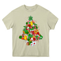 Mossy nurse christmas tree Heavy Core Tee - MaliasSmallBusiness