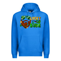 True Royal lucky dude saint patrick's bearded man Premium Hoodie - FaDigitalArtStudio