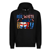 Black red white and boozy Premium Hoodie - RanaPortraitStore