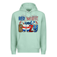 Seafoam red white and boozy Premium Hoodie - RanaPortraitStore