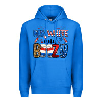 True Royal red white and boozy Premium Hoodie - RanaPortraitStore