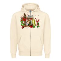 Sandshell True Story Holy Family Zipper Hoodie - FaDigitalArtStudio