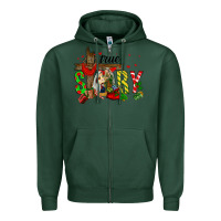 Sports Green True Story Holy Family Zipper Hoodie - FaDigitalArtStudio