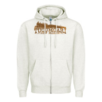Oatmeal Heather tucumcari Zipper Hoodie - tuanDangUi