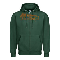 Sports Green tucumcari Zipper Hoodie - tuanDangUi