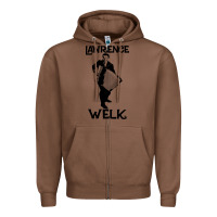 Chestnut lawrence welk   name   the black stencil Zipper Hoodie - tuanDangUi