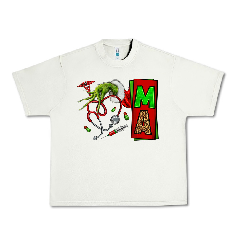 Christmas Character Nurse Urban Heavy Tee by NancyCooperArtShop | Teevron