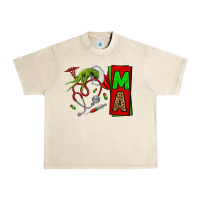 Sandshell Christmas Character Nurse Urban Heavy Tee - NancyCooperArtShop