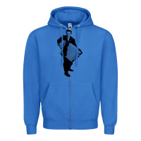 True Royal lawrence welk   no name   the black stencil Zipper Hoodie - tuanDangUi