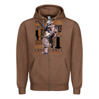 Chestnut lost planet Zipper Hoodie - tuanDangUi