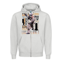 Dove Grey lost planet Zipper Hoodie - tuanDangUi