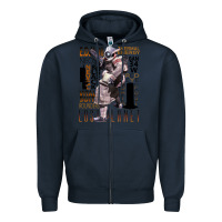 Navy lost planet Zipper Hoodie - tuanDangUi