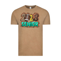 Vintage Coffee 2023 senior Football Vintage Tee - NancyCooperArtShop