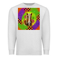 Oatmeal Heather Halloween Belgian Horse Premium Sweatshirt - LillyAllenDesigns