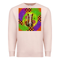 Pale Pink Halloween Belgian Horse Premium Sweatshirt - LillyAllenDesigns