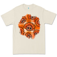 Bone Thanksgiving Turkey With Tartan Patch Premium Tee - BundleAndBundleShop