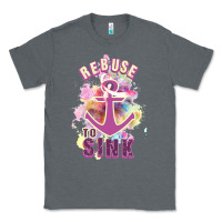 Charcoal Heather Rebuse To Sink Classic Tee - Bettercallsaul