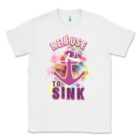 White Rebuse To Sink Classic Tee - Bettercallsaul