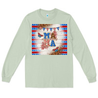 Matcha American mama Long Sleeve Tee - TumblerDesignByShophia