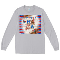 Moon Dust American mama Long Sleeve Tee - TumblerDesignByShophia