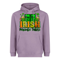 Lavender Beer Irish Periodic table St. Patrick's Heavyweight Hoodie - LillyAllenDesigns