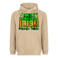 Mushroom Beer Irish Periodic table St. Patrick's Heavyweight Hoodie - LillyAllenDesigns
