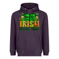 Plum Beer Irish Periodic table St. Patrick's Heavyweight Hoodie - LillyAllenDesigns