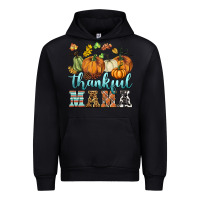 Black thankful mama Urban Hoodie - BarkalooDesign