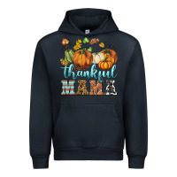 Navy thankful mama Urban Hoodie - BarkalooDesign