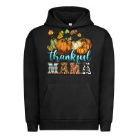 Pigment Black thankful mama Urban Hoodie - BarkalooDesign