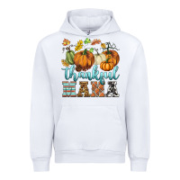 White thankful mama Urban Hoodie - BarkalooDesign