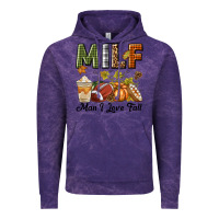Cloud Purple Milf Man I Love Fall Vintage Hoodie - texasbilliewilder