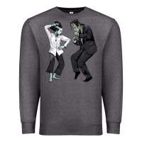 Charcoal Heather pulp frankenstein Premium Sweatshirt - tuanDangUi