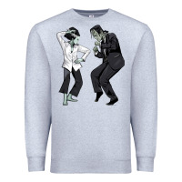 Heather Grey pulp frankenstein Premium Sweatshirt - tuanDangUi