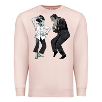 Pale Pink pulp frankenstein Premium Sweatshirt - tuanDangUi