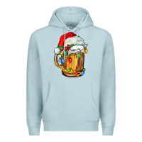 Blue Mist christmas beer Premium Hoodie - FaDigitalArtStudio