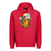 Cardinal christmas beer Premium Hoodie - FaDigitalArtStudio