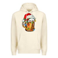 Sandshell christmas beer Premium Hoodie - FaDigitalArtStudio