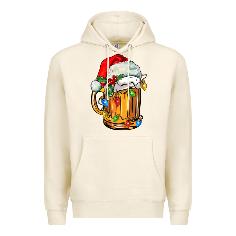 Christmas Beer Premium Hoodie by FaDigitalArtStudio | Teevron
