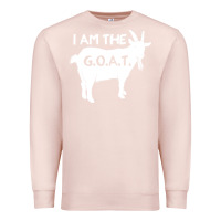 Pale Pink i am the g.o.a.t. greatest of all time athletics g Premium Sweatshirt - tuanDangUi