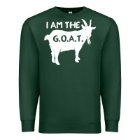 Sports Green i am the g.o.a.t. greatest of all time athletics g Premium Sweatshirt - tuanDangUi