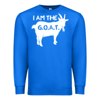 True Royal i am the g.o.a.t. greatest of all time athletics g Premium Sweatshirt - tuanDangUi