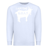 White i am the g.o.a.t. greatest of all time athletics g Premium Sweatshirt - tuanDangUi