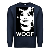 Navy buzz your girlfriend   woof! Premium Sweatshirt - tuanDangUi