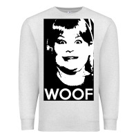 Oatmeal Heather buzz your girlfriend   woof! Premium Sweatshirt - tuanDangUi