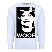 White buzz your girlfriend   woof! Premium Sweatshirt - tuanDangUi