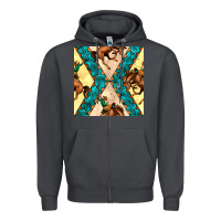 Smoke native american aztec seamless pattern 6 Zipper Hoodie - BundleAndBundleShop