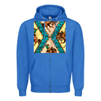 True Royal native american aztec seamless pattern 6 Zipper Hoodie - BundleAndBundleShop