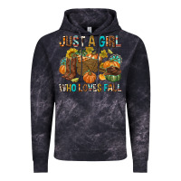 Cloud Black Just a Girl Who Loves Fall Vintage Hoodie - texasbilliewilder